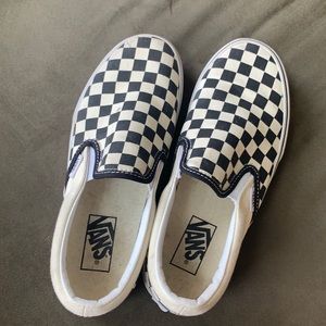 Womens checkerboard vans